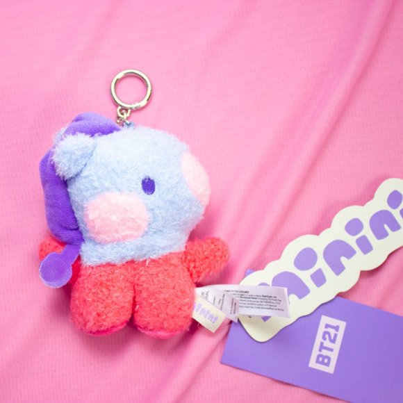 BT21 Minini Set of 7 RJ SHOOKY MANG KOYA CHIMMY TATA COOKY Plush Keyring lot - Picture 5 of 8